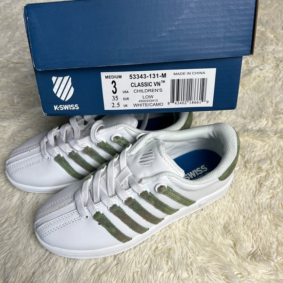 Boys Kswiss sneakers NEW size 3 - Picture 5 of 9